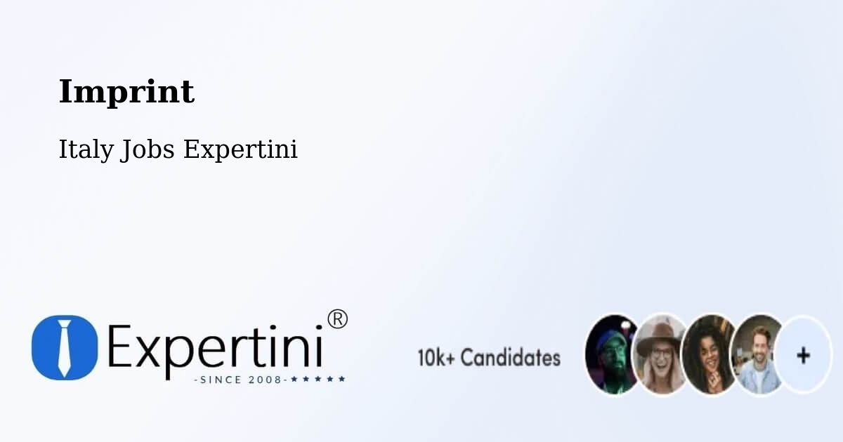 Imprint - Italy Jobs Expertini